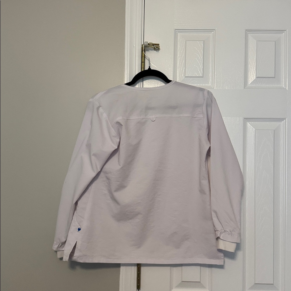 White Scrub Jacket - Size XS - Picture 2 of 2